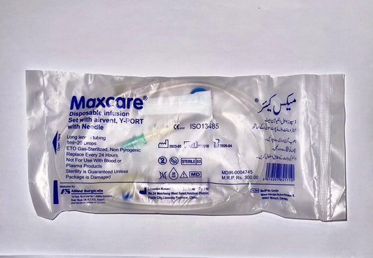 Maxcare Infusion Set Y-Port