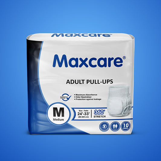 Maxcare Adult Pullup Pants Medium M 10 Pcs