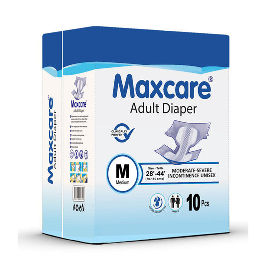 Maxcare Adult Diaper Medium M 10 Pcs