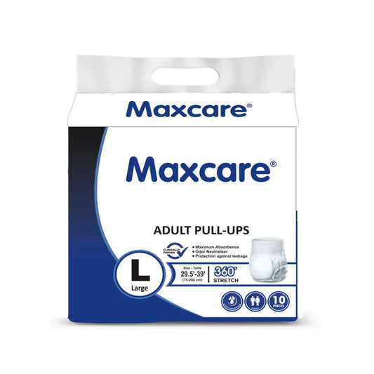 Maxcare Adult Pullup Pants Large L 10 Pcs