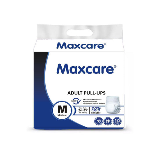 Maxcare Adult Pullup Pants Medium M 10 Pcs