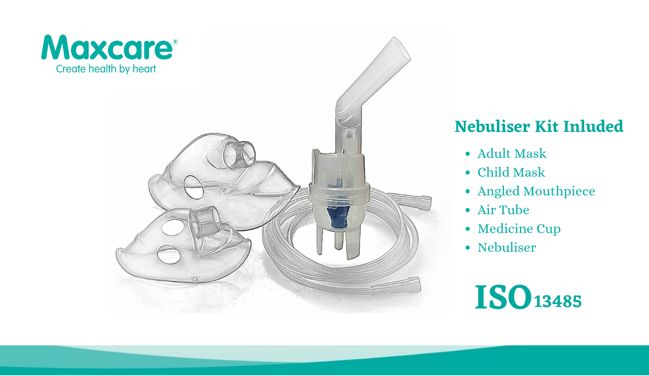 Maxcare Compressor Nebulizer Machine With Kit CNB69016