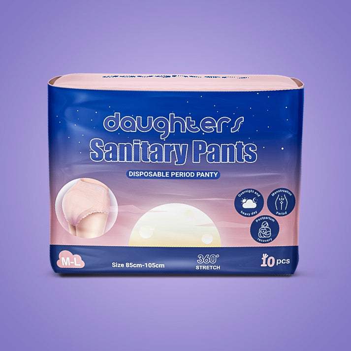 Daughters Sanitary Pants - Period Panty - 10 PCs