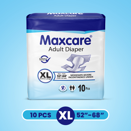 Maxcare Adult Diaper X-large XL 10 Pcs